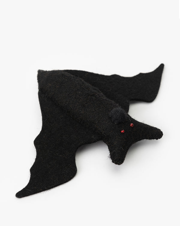 Handmade Felt Bat Ornament